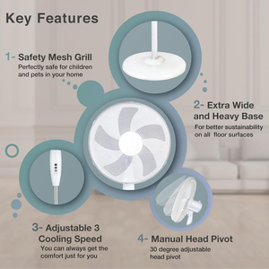 12 16 pouces 12V DC/AC ventilateur solaire avec panneau solaire ou chargeur adaptateur avec bureau ou debout ou montage mural ventilateur solaire rechargeable - Product Image 3