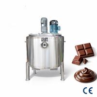 Réservoir de fusion de chocolat automatique Ace 500L, nouveau design, avec deux mélangeurs, pour le stockage de pâte de chocolat