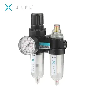 JXPC miniatur Cup poli Regulator Filter udara pneumatik dengan unit pelumas