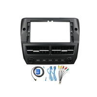 Meihua 12.3 inci Fascia Mobil & Pemutar DVD Mobil Bingkai Hitam untuk SUBARU FORESTER IMPREZA 2008-2012 dengan Kabel Harness