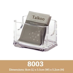 Caja <span class=keywords><strong>de</strong></span> Almacenamiento <span class=keywords><strong>de</strong></span> Bebidas Rectangular <span class=keywords><strong>de</strong></span> Plástico Garbo, Suministros para Habitaciones <span class=keywords><strong>de</strong></span> Hotel, Porta Tarjetas para Café, Azúcar, Palillos, Bolsitas <span class=keywords><strong>de</strong></span> Té, 280 ml, Moderno - Product Image 6