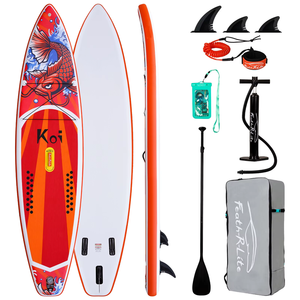 Planche de SUP gonflable avec motif <span class=keywords><strong>Koi</strong></span> - Ensemble complet personnalisable pour la vente en gros en usine - Product Image 3