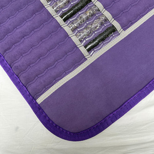 Healthymate China Color opcional Fabricante profesional Vibrador de amatista Colchón de masaje Estera de cristal de amatista térmica - Product Image 2