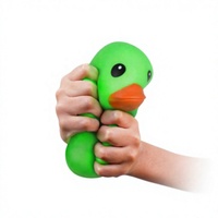 Bestseller transfrontalier : Canard anti-stress en caoutchouc de grande taille, jouet de décompression souple et créatif, unisexe, 14