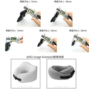 <b>U</b> <b>Shape</b> <b>Pillow</b> Buckle A 051 Plastic Snap Fastener For Travel Bag Accessories - Product Image 4