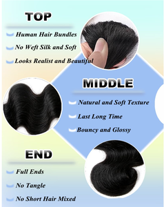 批发处女中国发辫式接发，适合松散深波浪卷发，机器双层编织，所有颜色 - Product Image 5