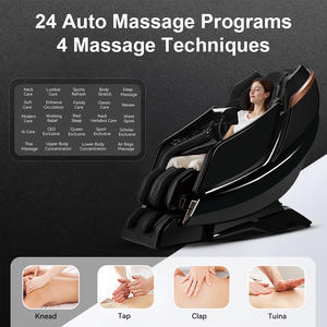 4D Luxus Massagesessel Elektrisch Ganzkörper Zero-Gravity 8D Massage Chair - Product Image 3