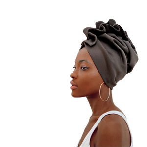 Fashion Women's Hijabs Turban Solid Large Bow Breathable Head <b>Scarf</b> Muslim Ladies Bandanas - Product Image 1