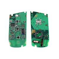 Clé intelligente BMW à 3 boutons 434Mhz PCF7945 avec puce électrique CAS4 FEM FCCID KR55WK49863 pour clés de véhicule - Couleur noire