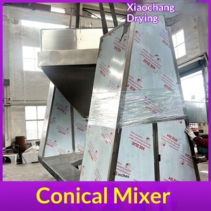 Square cone mixer with stirring device solid square cone mixing equipment wheat mixer - Product Image 3