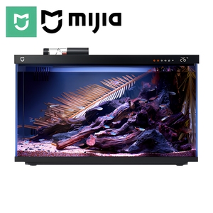 สำหรับตู้ปลาอัจฉริยะ Mi Home Smart Glass <span class=keywords><strong>Aquarium</strong></span> ระบบกรอง 5 ขั้นตอน ไฟ LED หลายสีปรับเปลี่ยนได้ พร้อมรีโมทให้อาหาร ระบบเงียบพิเศษ ประหยัดพลังงาน - Product Image 1