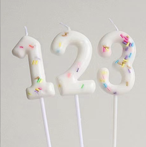 Criativo Rainbow Color 3D Number Birthday <span class=keywords><strong>Candle</strong></span> Baby One Year Old <span class=keywords><strong>Kids</strong></span> Happy Birthday Party Number <span class=keywords><strong>Candle</strong></span> Wholesale - Product Image 2