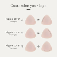 Protège-tétons triangulaires en silicone ultra-fins, réutilisables, imperméables, pour maillot de bain et soutien-gorge de sport, sexy