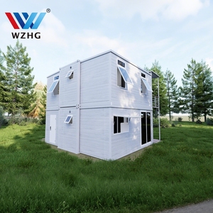 Casa Container Prefabbricata Espandibile di Alta Qualità con Doppia Ala Pieghevole 40FT 20FT Moderna e Mobile con 3 Camere da Letto - Product Image 1