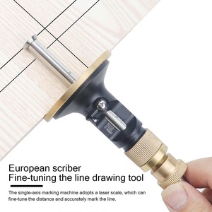 Mới Chế Biến Gỗ Phong Cách Châu Âu Scriber Độ Chính Xác Cao Lưỡi Scribing Công Cụ Mộc Song Song Dòng Vẽ Lỗ Mộng Đánh Dấu Đo - Product Image 3