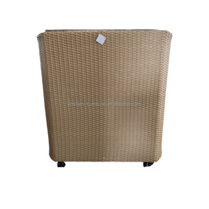Yoshen <span class=keywords><strong>armoire</strong></span> à serviettes en plastique mobile <span class=keywords><strong>résine</strong></span> résistante à l'eau serviette de scrutin extérieure Caddy hôtel piscine stockage serviette valets - Product Image 4