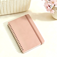 Cuadernos Minimalistas con Logotipo Impreso Personalizado, A5/A4/A6, Espiral, Tapa Dura, Bonitos Cuadernos Personalizados para la Escuela, Agenda Promocional