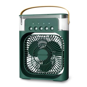 <span class=keywords><strong>Ventilador</strong></span> Enfriador <span class=keywords><strong>de</strong></span> <span class=keywords><strong>Aire</strong></span> 3 en 1, <span class=keywords><strong>Mini</strong></span> Portátil <span class=keywords><strong>de</strong></span> Plástico con Humidificador y Enfriamiento con Agua Helada - Product Image 6