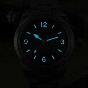 Reloj de Pulsera para Hombre de 38 mm con Esfera Esmaltada, Logotipo Personalizado, Mecánico Automático, Sumergible, con Revestimiento Superluminoso - Product Image 6