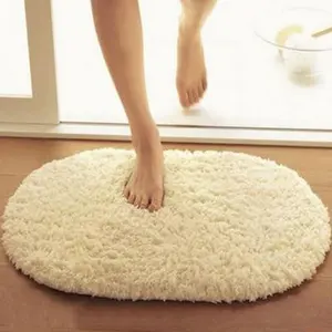 Tapis de cuisine antidérapant, absorbant l'eau en Polyester, pour la salle de bains