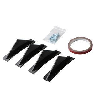 Nouvelle <span class=keywords><strong>voiture</strong></span> arrière spoiler de lèvre arrière modification usage général <span class=keywords><strong>petit</strong></span> enveloppement pare-chocs châssis <span class=keywords><strong>aileron</strong></span> de requin - Product Image 3