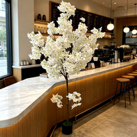 Direct van de fabriek: Kunstbloemen Plumeria Frangipani boom, real touch bloemen, feestdecoratie, bloemstukken, cadeau