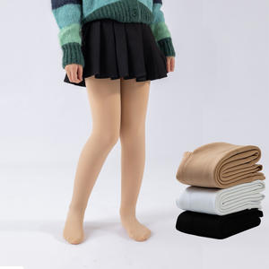 Collants en polaire pour enfants, automne-hiver, couleur chair, taille plus, élastiques, sexy, taille haute, collants thermiques en <span class=keywords><strong>laine</strong></span> - Product Image 1