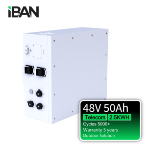 Batería de Litio de Estado Sólido de Ciclo Profundo Personalizada IBAN POWER OBS 4850, Almacenamiento de Energía LiFePO4 de 48V 100Ah con 4000 Ciclos de Vida Útil - Product Image 3