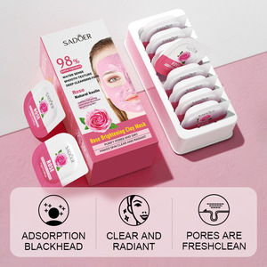 SADOER Rosa té verde cúrcuma máscara de arcilla la mejor hidratante brillo blackhead adsorbing Guangzhou máscara facial - Product Image 2