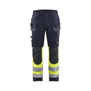 BLAKLADER - 148915128933C46 Pantalon inhérent Multinorm Bleu marine/jaune-VÊTEMENTS DE TRAVAIL RÉSISTANTS À LA FLAMME EAN 7330509627327 - Product Image 1