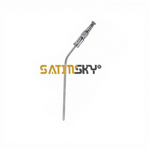 Tubos de Succión Satinsky, Longitud de Trabajo FERGUSSON 25 CM, Instrumentos Dentales con Certificación CE Clase III, Tijeras Manuales Modelo Premium - Product Image 1