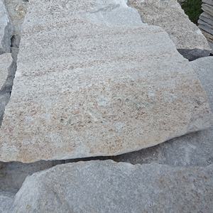 <span class=keywords><strong>Ardoise</strong></span> moderne en pierre naturelle <span class=keywords><strong>blanche</strong></span> texturée or, irrégulière, en flocons lâches, anti-acide, pour utilisation en parc - Durable et écologique - Product Image 3