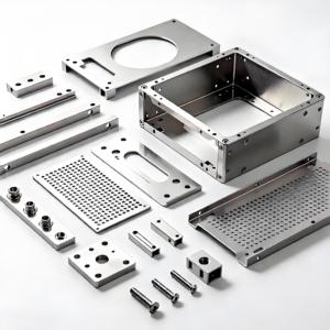 Services de fabrication sur mesure de tôles métalliques avec découpe laser, estampage et pliage - Acier inoxydable et alliage d'aluminium - Product Image 1