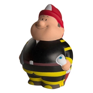 Pelota Antiestrés de Espuma PU con Forma de Bombero, Regalo Promocional - Product Image 3