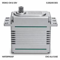 Nouveau Moteur Servo Robotique XQ-POWER XQ-S9750D 1000KG.CM 2026 Modbus 485 Fieldbus 24-30V Haute Force Sans Balais Métal IP68 pour Bras Robotique
