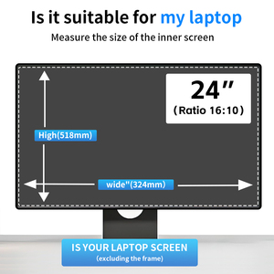 Miếng dán bảo vệ màn hình máy tính chống bức xạ, chống tia cực tím, chống ánh sáng xanh, mờ chống chói cho máy tính 24/27 inch. - Product Image 2