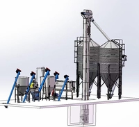 Línea Profesional de Extrusión y Producción de Pienso para Peces Acuáticos para Acuicultura de Alta Densidad