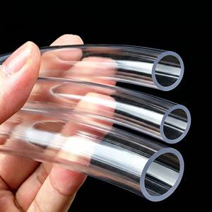 Tuyau en PVC transparent pour l'irrigation des jardins, les aquariums, la culture hydroponique, tuyau d'eau de qualité alimentaire, tube en PVC souple pour le transfert d'eau - Product Image 1