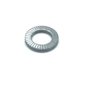 Acier DIN25201 de haute qualité avec revêtement en paillettes de zinc <span class=keywords><strong>Demart</strong></span> Rondelle autobloquante à double empilage DL14 16 18 20 22 24SP Rondelle de blocage - Product Image 3