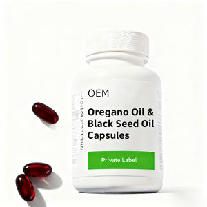 OEM Pure Oregano & Zwarte Zaadolie Softgel <span class=keywords><strong>Capsules</strong></span> Ultra Hoog Carvacrol & Thymoquinone 60 stuks voor slaapondersteuning - Product Image 2