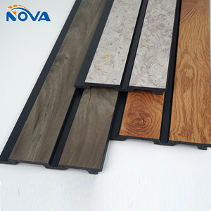 Panneau mural en PS imitation bois, ignifuge, insonorisant, léger, en mousse PS, pour <span class=keywords><strong>chambre</strong></span> à coucher, salon, <span class=keywords><strong>mur</strong></span> <span class=keywords><strong>de</strong></span> fond - Product Image 2