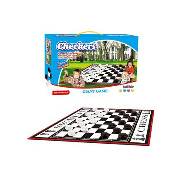 Kinder neues Design Produkt Polyester Schachspielmatte Spiel