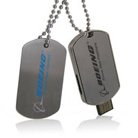 Kalung Liontin 8G Aluminium USB Flash Disk Drive Perhiasan Memori USB Flash