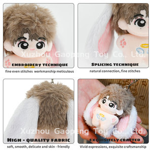 Peluche Personalizzato da 5cm, Personaggio di Gioco o <span class=keywords><strong>Anime</strong></span> da 10cm, Portachiavi Kawaii Kpop, Peluche Personalizzato a Forma di Stella Marina - Product Image 4