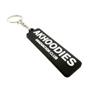 Double-Sided Custom Soft PVC Keychain 3D Full Color Printing Rubber <b>Key</b> <b>Ring</b> for Souvenir Shops - Product Image 2