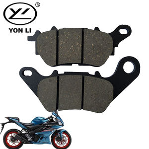 ผ้าเบรกหลังสำหรับสกู๊ตเตอร์ <span class=keywords><strong>FA706</strong></span> แบบเซรามิกเผาผนึก กึ่งโลหะ ผสมทองแดง สำหรับรถจักรยานยนต์ - Product Image 6