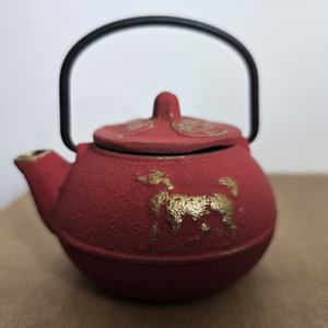 Colorato Mini fatto a mano in ghisa teiera tè giocattolo arredamento per gli amanti del tè per la decorazione della casa - Product Image 4