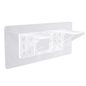 Soporte Triangular Sin Perforaciones Qinfeng, Soporte de Plástico Extensible de Gran Tamaño, Soporte Invisible Sin Rastro para Estantes de Almacenamiento Multicapa - Product Image 2