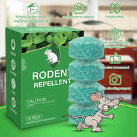 Boules répulsives pour rongeurs, lot de 12, menthe poivrée, naturelles, pour intérieur, extérieur, garage, répulsif pour souris et rats, sans danger pour la maison, OEM, MOQ flexible