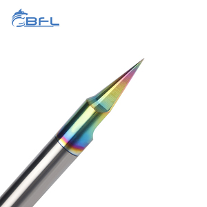 BFL Карбид ЧПУ гравировальные фрезерные инструменты с цветным покрытием для древесины - Product Image 2